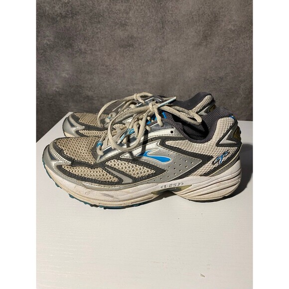 Brooks Shoes - Brooks Adrenaline GTS 6 Women's Size 8 Silver Blue Y2K Vintage 2006 S-257